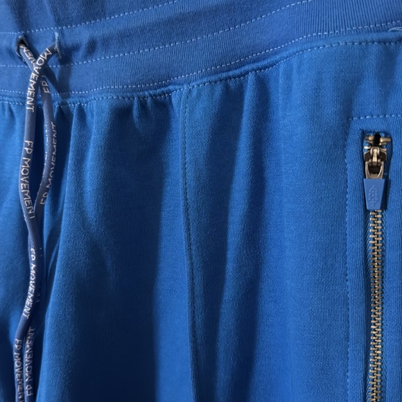 Free People Movement Hop To It Track Pants - Stellar Blue Size Medium - Picture 7 of 13